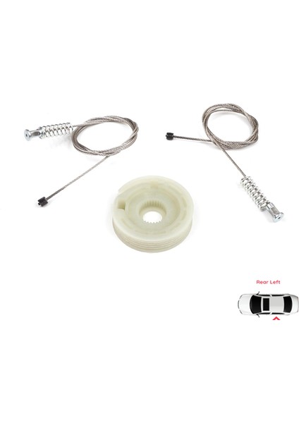 Ford Focus MK1 1998-2005 4/5 Kapı Hatchback Sedan Wagon 1138204 İçin Arka Sol Cam Kriko Tamir Seti modelleri