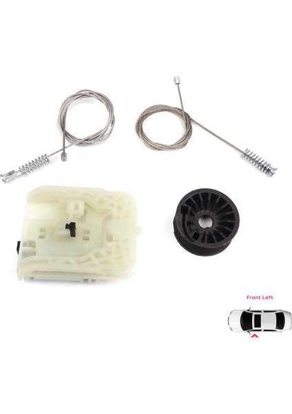 Fiat Egea MK1 356 357 2015-On 4/5 Kapı 52072857 İçin Elektrikli Ön Sol Cam Kriko Tamir Seti