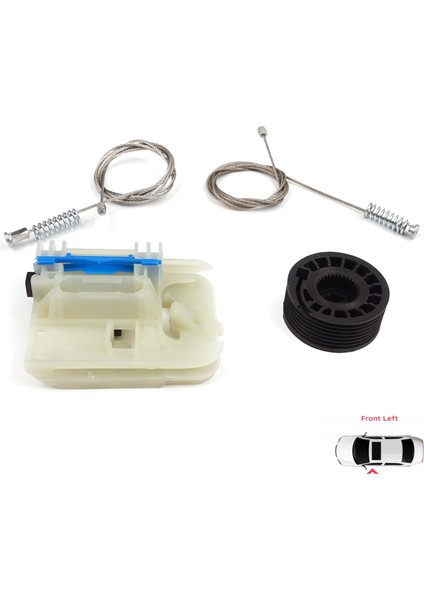 Fiat Egea MK1 356 357 2015-On 4/5 Kapı 52072857 İçin Elektrikli Ön Sol Cam Kriko Tamir Seti