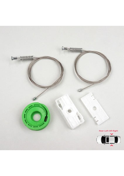 Audi 80 B3 B4 8G 89 1991-2001 Coupe Cabriolet 8G0839729 İçin Elektrikli Arka Cam Kriko Tamir Seti fiyatları