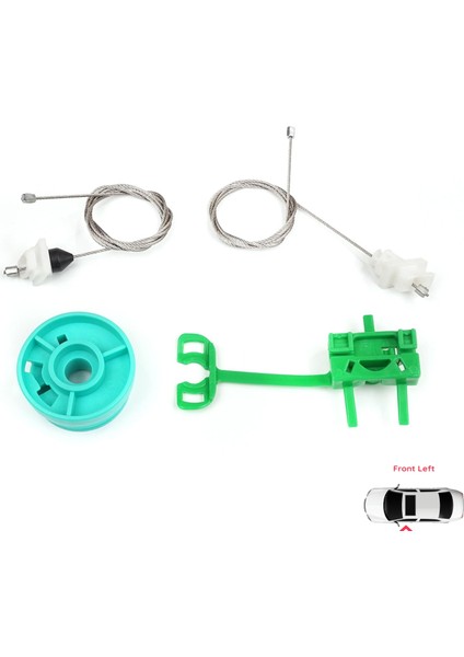 BWR5281 Fiat Punto Mk2 188 İçin Ön Sol Cam Kriko Tamir Seti 0046536312 fiyatları