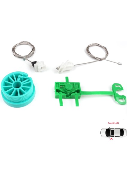 BWR5281 Fiat Punto Mk2 188 İçin Ön Sol Cam Kriko Tamir Seti 0046536312 modelleri