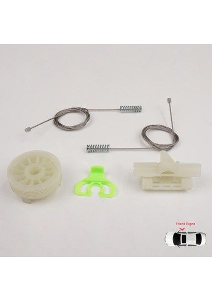 Fiat Punto Grande Evo 3 199 2005-2024 3/5-Kapı 51723315 İçin Elektrikli Ön Sağ Cam Kriko Tamir Seti modelleri