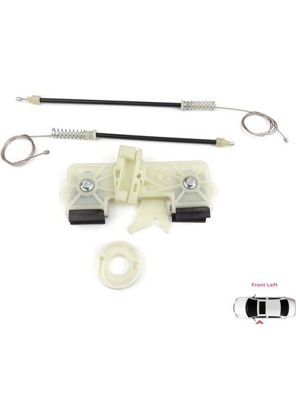Ford Fiesta MK6 CB1 CCN JA8 JR8 2008-2017 4/5 Kapı 1573811 İçin Elektrikli Ön Sol Cam Kriko Tamir Seti
