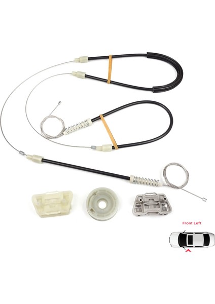 Chrysler 300 2005-2010 Dodge Charger LX Magnum 05065475AE İçin Ön Sol Kapı Cam Kriko Tamir Seti