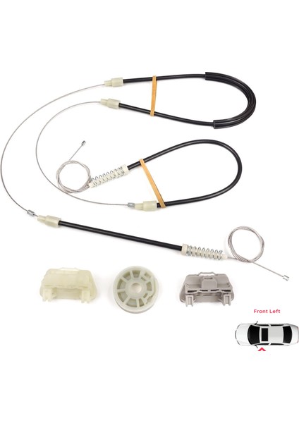 Chrysler 300 2005-2010 Dodge Charger LX Magnum 05065475AE İçin Ön Sol Kapı Cam Kriko Tamir Seti fiyatları