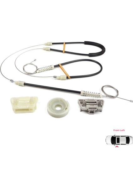 Chrysler 300 2005-2010 Dodge Charger LX Magnum 05065475AE İçin Ön Sol Kapı Cam Kriko Tamir Seti modelleri