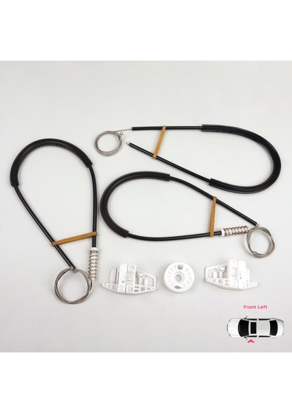 Citroen XSara Picasso N68 1999-2010 MPV 9221ET İçin Ön Sol Kapı Cam Kriko Tamir Seti