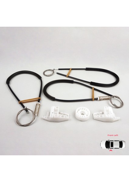 Citroen XSara Picasso N68 1999-2010 MPV 9221ET İçin Ön Sol Kapı Cam Kriko Tamir Seti modelleri