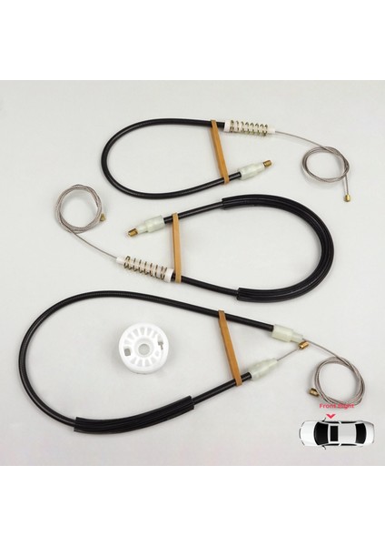 BMW 5 Serisi E60 E61 2003-2010 4/5 Kapı 51337184384 İçin Elektrikli Ön Sağ Cam Kriko Tamir Seti fiyatları