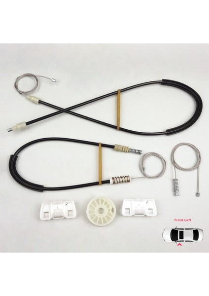 VW Sharan Seat Alhambra MK1 1995-2010 Ford Galaxy MK1 İçin Elektrikli Ön Sol Kapı Cam Kriko Seti fiyatları