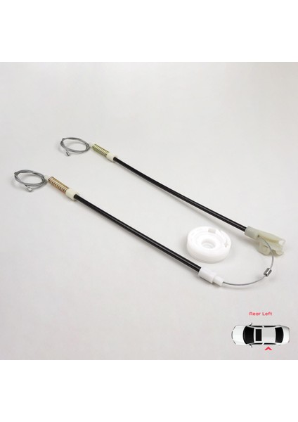 VW Golf MK3 1991-1998 5-Kapı Vento Jetta 1992-1999 İçin Elektrikli Arka Sol Cam Kriko Tamir Seti modelleri