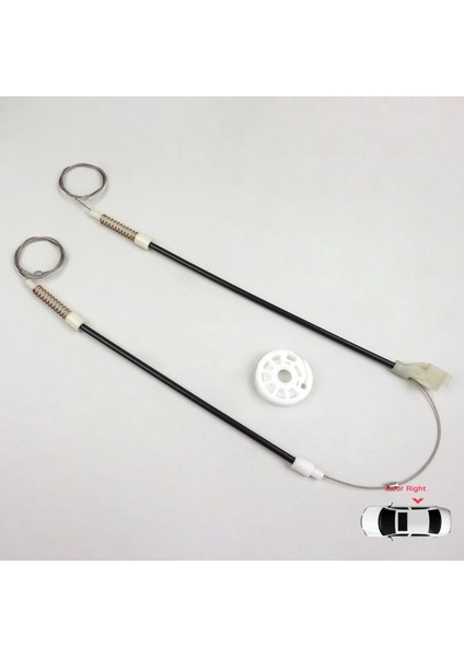 VW Golf MK3 1H1 1H5 1991-1998 Vento Jetta 1H2 1992-1999 İçin Elektrikli Arka Sağ Kapı Cam Kriko Seti