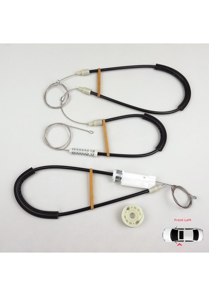 Mercedes SL R230 2001-2012 2-Kapı Convertible Roadster A2307200346 İçin Sol Cam Kriko Tamir Seti