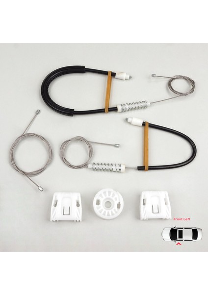 Mercedes C Class W204 S204 2006-2014 E W212 S212 2009-2016 İçin Ön Sol Kapı Cam Kriko Tamir Seti