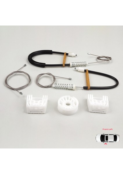 Mercedes C Class W204 S204 2006-2014 E W212 S212 2009-2016 İçin Ön Sol Kapı Cam Kriko Tamir Seti