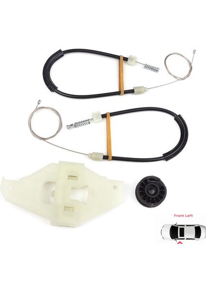 BWR5277 Citroen C Elysee Peugeot 301 İçin Ön Sol Cam Kriko Tamir Seti 9674412480 fiyatları