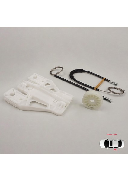 Audi A4 S4 B8 8KH 8K5 8K2 2008-2015 4/5 Kapı 8K0839461 İçin Elektrikli Arka Sol Cam Kriko Tamir Seti modelleri