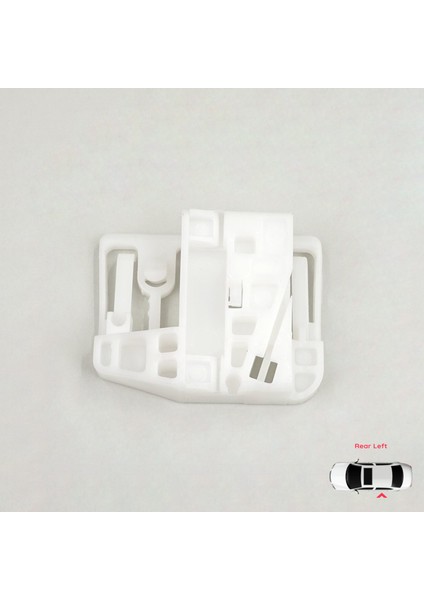 BWR27 Renault Megane MK2 2002-2008 4/5 Kapı 8200028070 İçin Arka Sol Kapı Cam Kriko Tamir Klipsi