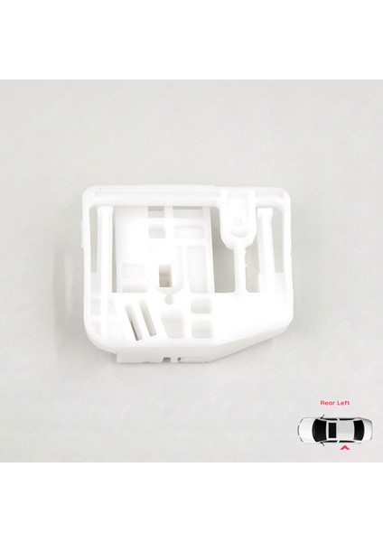 BWR27 Renault Megane MK2 2002-2008 4/5 Kapı 8200028070 İçin Arka Sol Kapı Cam Kriko Tamir Klipsi fiyatları