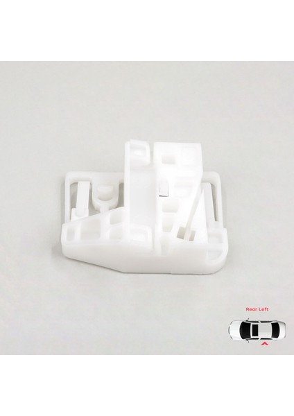 BWR27 Renault Megane MK2 2002-2008 4/5 Kapı 8200028070 İçin Arka Sol Kapı Cam Kriko Tamir Klipsi modelleri