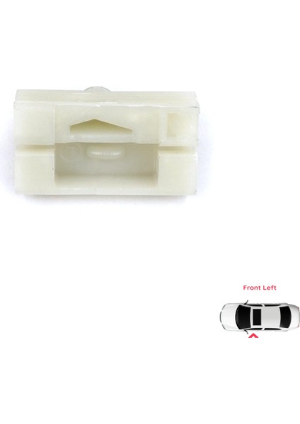 BWR29 Renault Megane MK1 X64 1996-2003 4/5 Kapı 7700834347 İçin Ön Sol Kapı Cam Kriko Tamir Klipsi