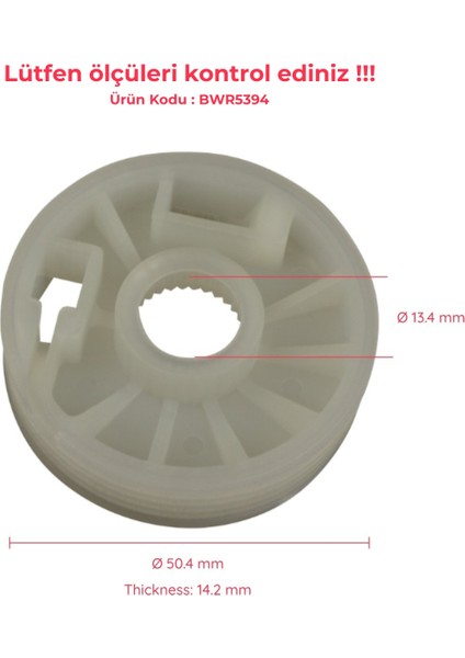 Bwr5394 Alfa Romeo 156 159 İçin Sol Cam Kriko Makarası 71740175 60672278 modelleri