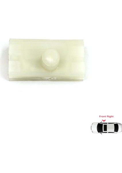 BWR99 Renault Megane MK1 X64 1996-2003 4/5 Kapı 7700834346 İçin Ön Sağ Kapı Cam Kriko Tamir Klipsi fiyatları