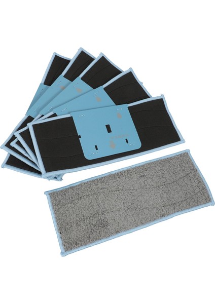6 Paket Yıkanabilir Islak Paspas Pedleri Jet M6 ile Uyumlu Yedek (Yurt Dışından)