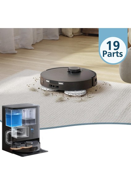 T30S/T30S COMBO/T30S Pro Elektrikli Süpürgeler Için 19 Parçalı Yedek Kit (Yurt Dışından)