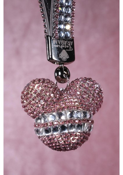 Pembe Panda Anahtarlık