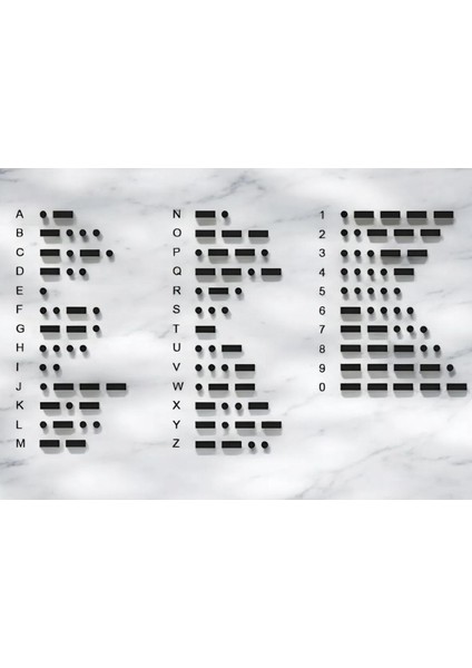 Kişiye Özel Çift Mors Alfabesi Bileklik modelleri