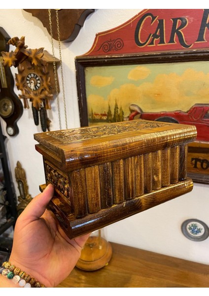 Ahşap Kilitli Bilmeceli Sandık fiyatları