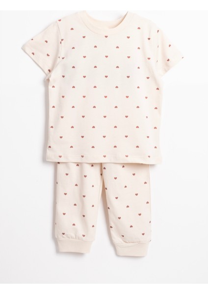 Desenli Pijama Takım Kız Erkek Çocuk Pijama Takımı