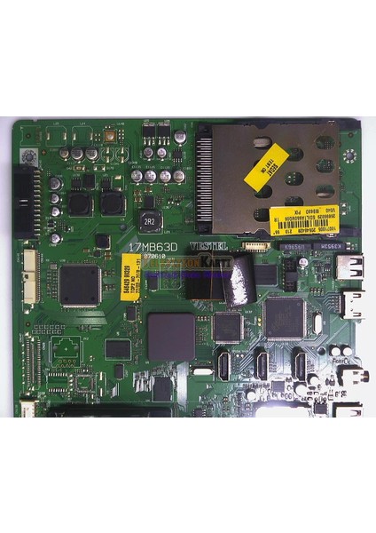 17MB63D,070610,20546428,VESTEL 55PF9990,MAIN Board