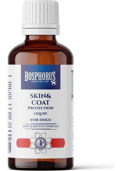 Köpekler Için Deri ve Tüy Sağlığını Destekleyici Multivitamin Damla (Çinko&Biotin Complex) 50ml fiyatları