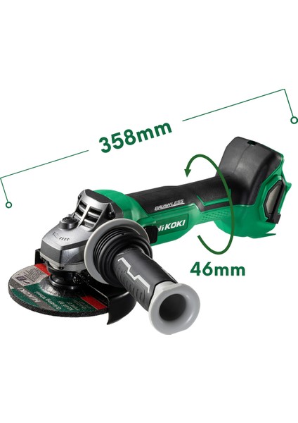 G1813DA-5.0 18V/5.0AH 125MM Kömürsüz Akülü Avuç Taşlama fiyatları