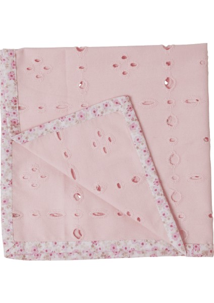Pembe Çiçekli Baskılı Peçete - 2'li Set