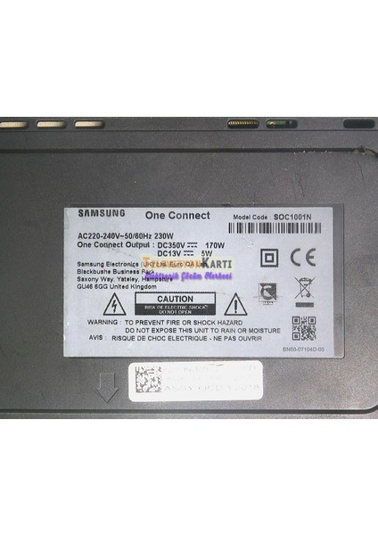 BN91-19870C,SAMSUNG QE55Q8CNAT,ONE Connect Box