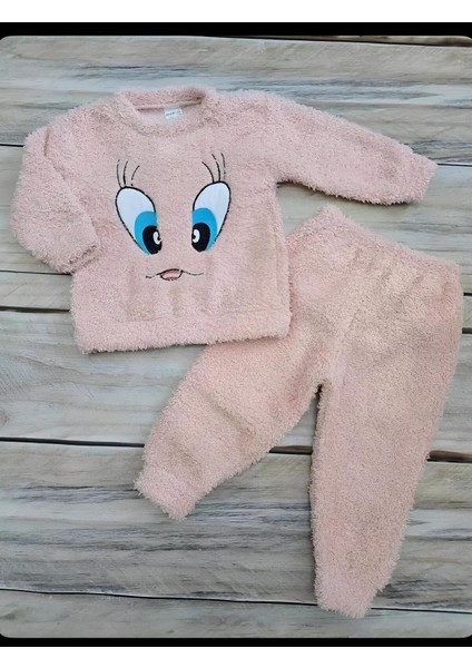 Peluş,yumoş Civciv Takım,polar Takım,kışlık Çocuk Takım,çocuk Peluş Takım
