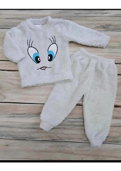 Peluş,yumoş Civciv Takım,polar Takım,kışlık Çocuk Takım,çocuk Peluş Takım