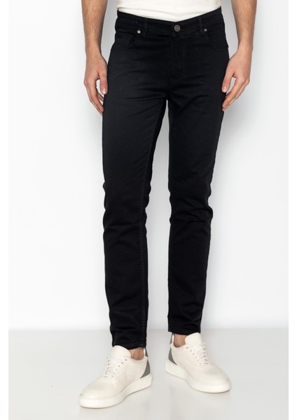 Erkek Regular Fit Streç Rahat Kot Pantolon