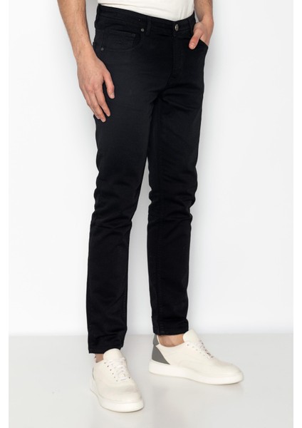 Erkek Regular Fit Streç Rahat Kot Pantolon