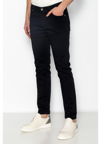 Erkek Regular Fit Streç Rahat Kot Pantolon
