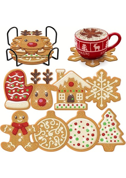 Dıy El Yapımı Bardak Altlığı Süsü Ev Dekorasyonu (Yurt Dışından)