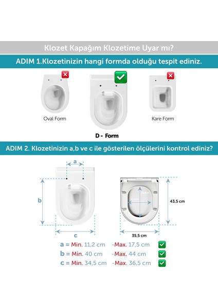 Moon Yavaş Kapanan Klozet Kapağı - Duroplast