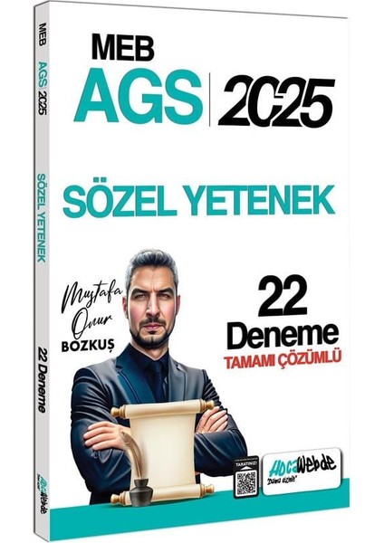 2025 Meb Ags Sözel Yetenek Tamamı Çözümlü 22 Deneme Sınavı