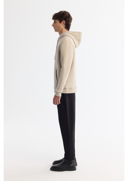 Erkek Taş Kapüşonlu 3 İplik Şardonlu Regular Fit Sweatshirt B001103 modelleri
