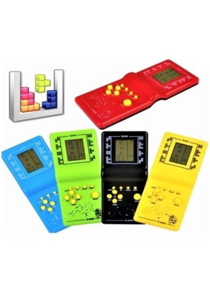 El Atarisi Tetris Oyun Konsolu Nostaljik Oyuncak Brick Game