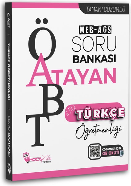 2025 Meb-Ags Öabt Atayan Türkçe Öğretmenliği Tamamı Çözümlü Soru Bankası